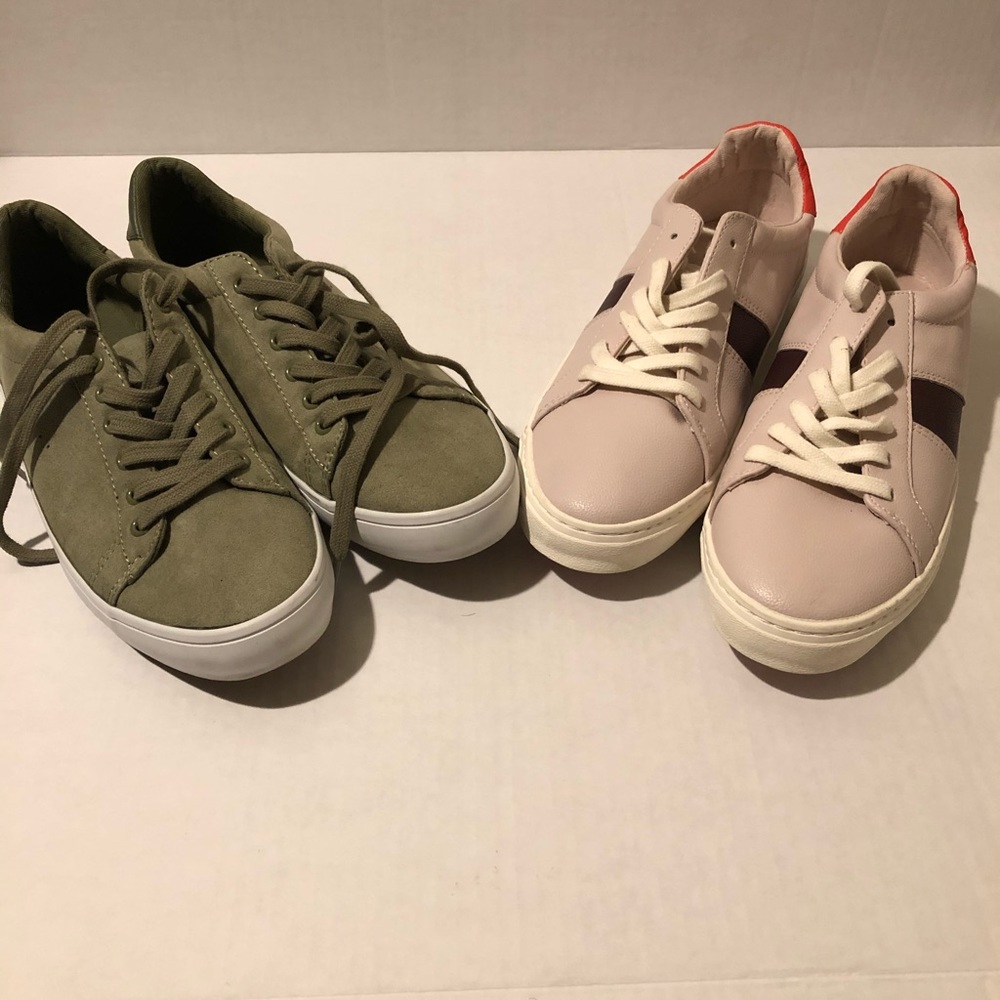 Two pair of old navy sneakers size 7